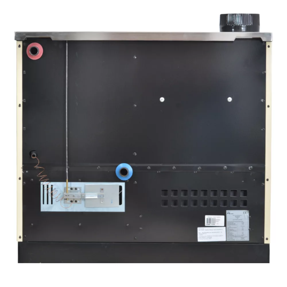 Sobă tip centrală MBS Thermo Rocky Crem, cu plită, evacuare stânga/dreapta, 16,3 - 22kW - imagine 8