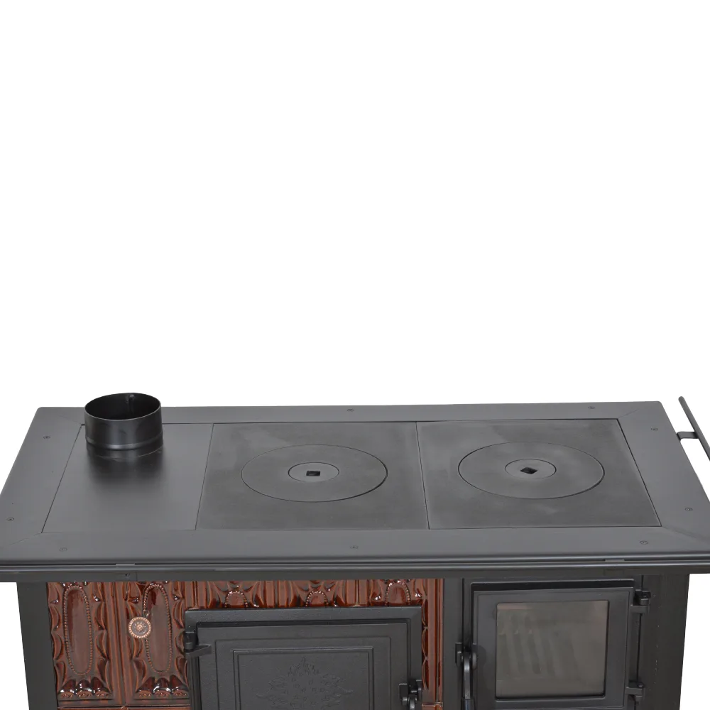Teracotă Norbo Maro ușă sticlă, De gătit în cadru maro, picioare și ușă mat negru, 10kW - imagine 8