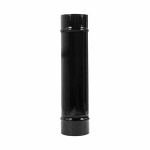 Burlan evacuare fum emailat negru 120x500mm