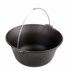 Ceaun din fontă 14.5L cu mâner