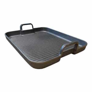 Öntöttvas grill-lap tepsi