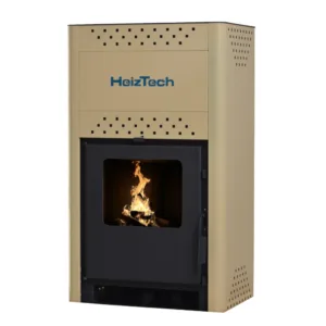 Termoșemineu Heiztech crem Premium 13.7kW