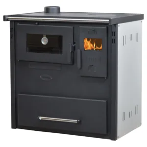 Sobă de Gătit TERMOLUX, 7,21 kW, pe Lemne, Alb