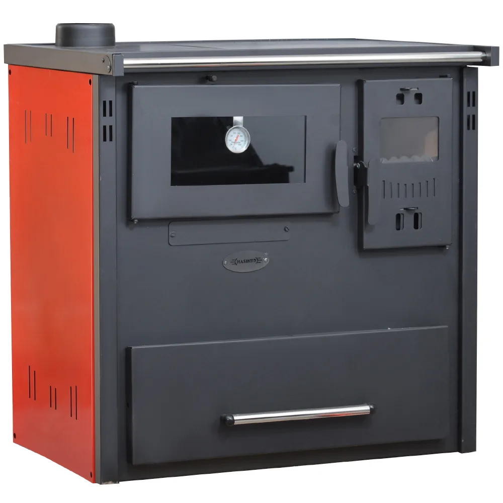 Sobă de Gătit TERMOLUX Roșu, 7,21 kW, pe Lemne - imagine 2
