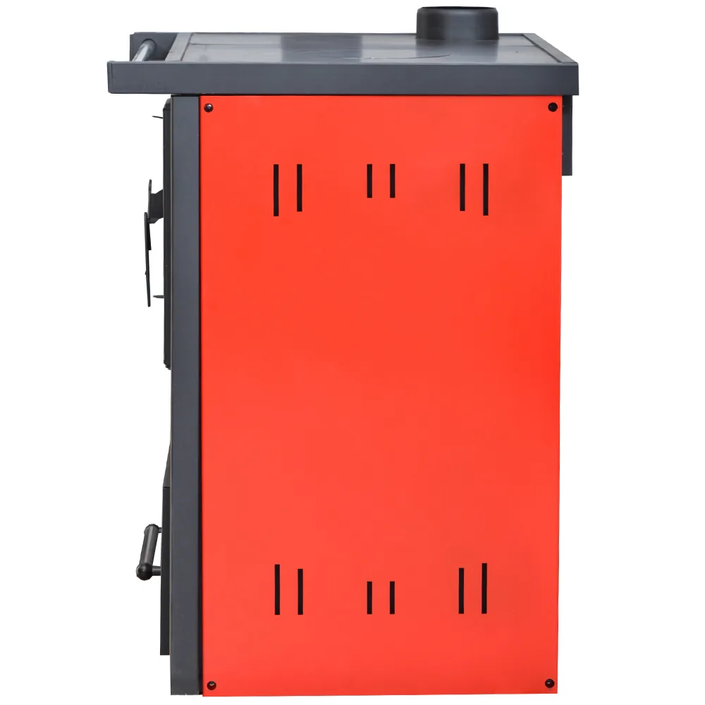 Sobă de Gătit TERMO 50, 10,24 kW, pe Lemne, Roșu - imagine 4
